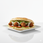 Kibbeh Kebab Sandwich