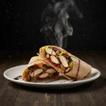 Spinach & Sun Dried Tomato Chicken Wrap