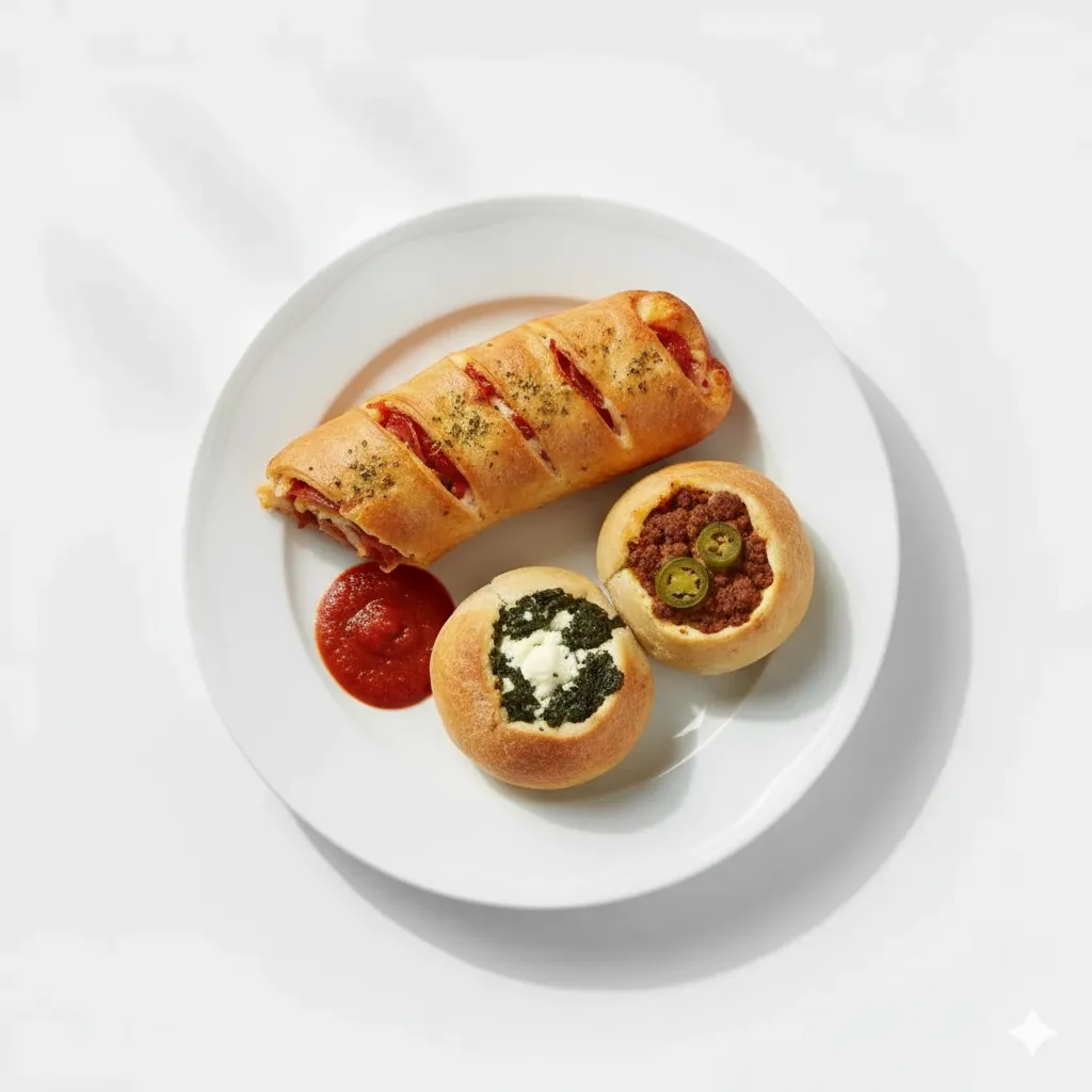 Strombolis & Stuffed Breads