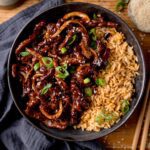 Beef Chilli Dry (Karachi Style) With Fried Ric