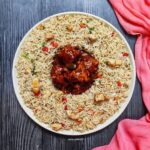 Chicken Chili (Karachi Style) W/Fried Rice