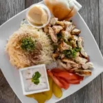 Chicken Shawarma Plate (Comes With 2 Sides)