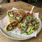 Arabi Mix Shawarma Wrap (9Pc) W/Salad (Serve 2-3)