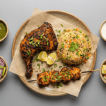 New Lush Tikka Full Leg & 4Pc Boneless CHK W/Fried Rice