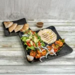 Grilled Shrimp (Signature Dish) (6Pc W/Bread & Fried Rice)